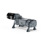 Screw pump, screw vacuum pump, variable diameter and pitch screw technology