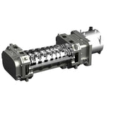 Screw pump, screw vacuum pump, variable diameter and pitch screw technology, intelligent dry pump, easy to move